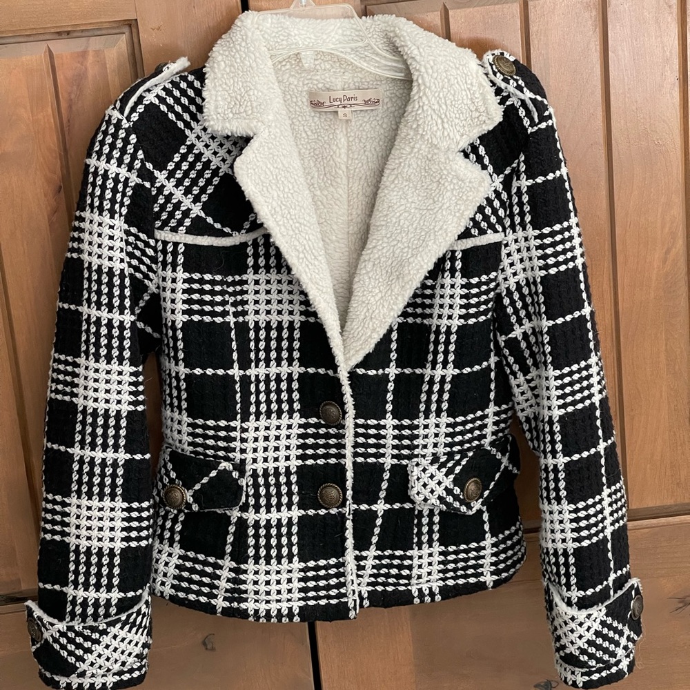 Lucy Paris Knit Jacket Size S